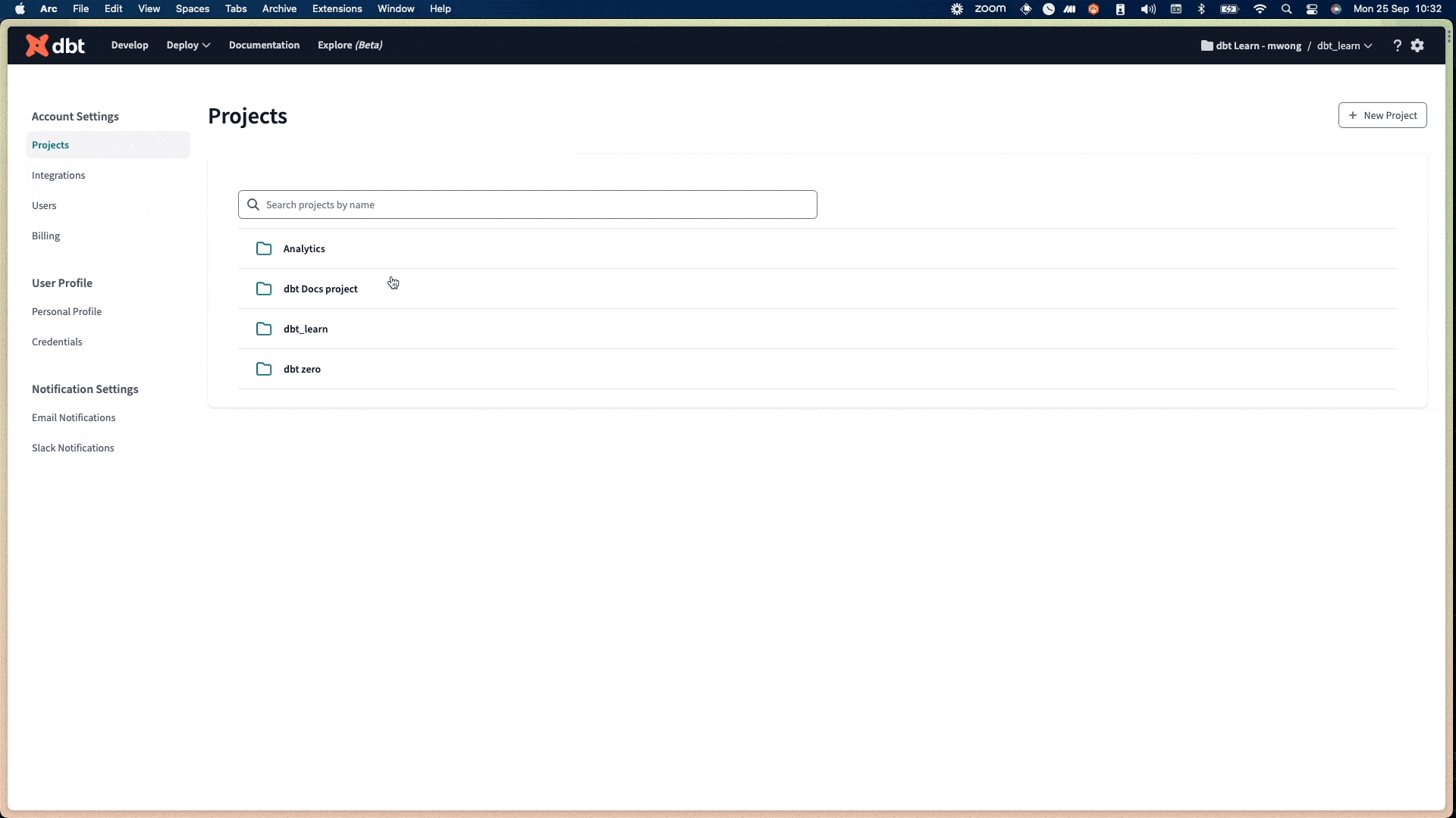 Disconnect and reconnect your git repository in your dbt Cloud Account Settings pages. Disconnect and reconnect your git repository in your dbt Cloud Account Settings pages.